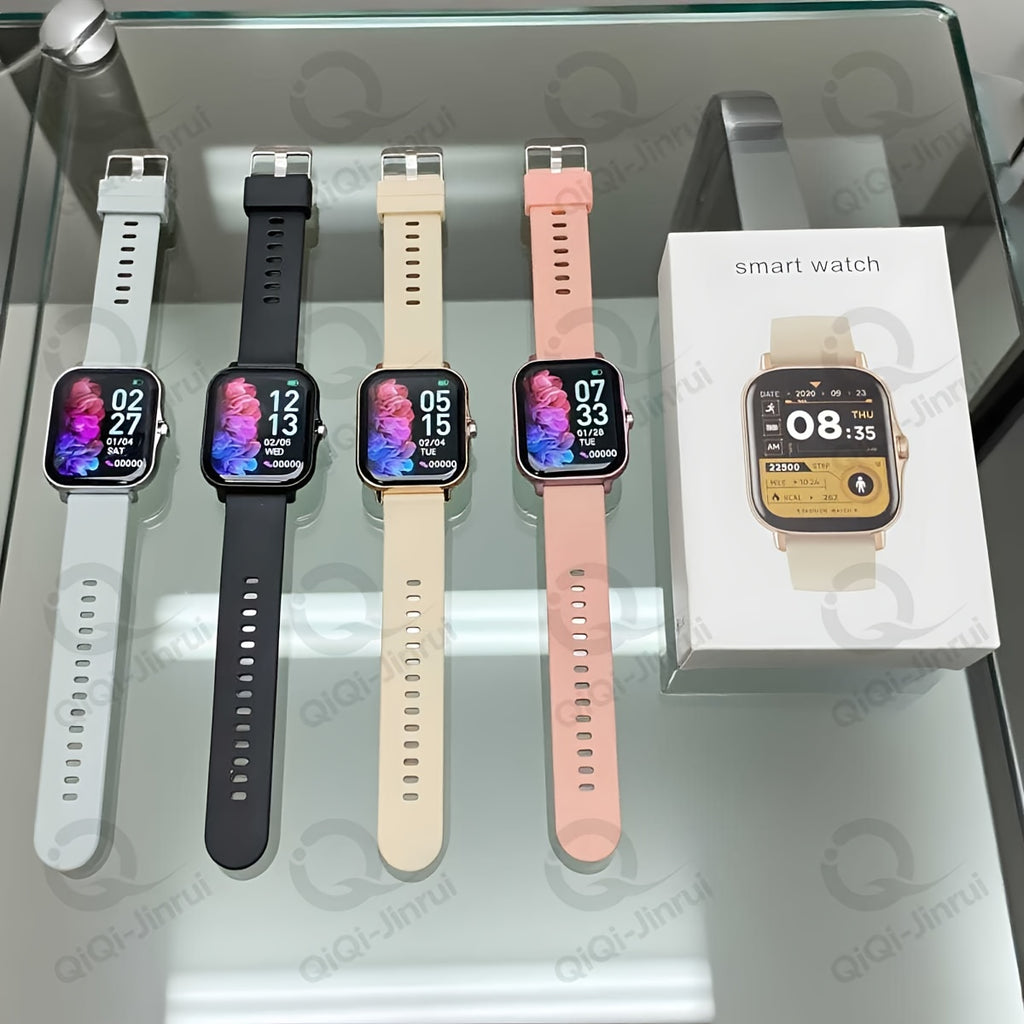 New Fashion Smart Watch, HD Display Unisex, Supports Wireless Call Alerts, Multifunctional Sports Fitness Watch, Multiple Sports Modes, Music-Compatible Sports Watch, Compatible with Android and iPhone, Ideal Gift for Everyone