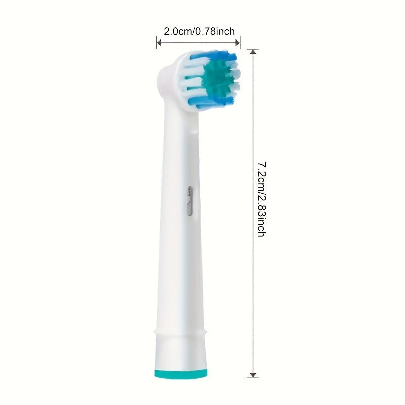 12pcs EB17-X Replacement Brush Heads Compatible And 1pc Cleaning Rod Bag with Oral-B Electric Toothbrush Professional Care/Pro Health