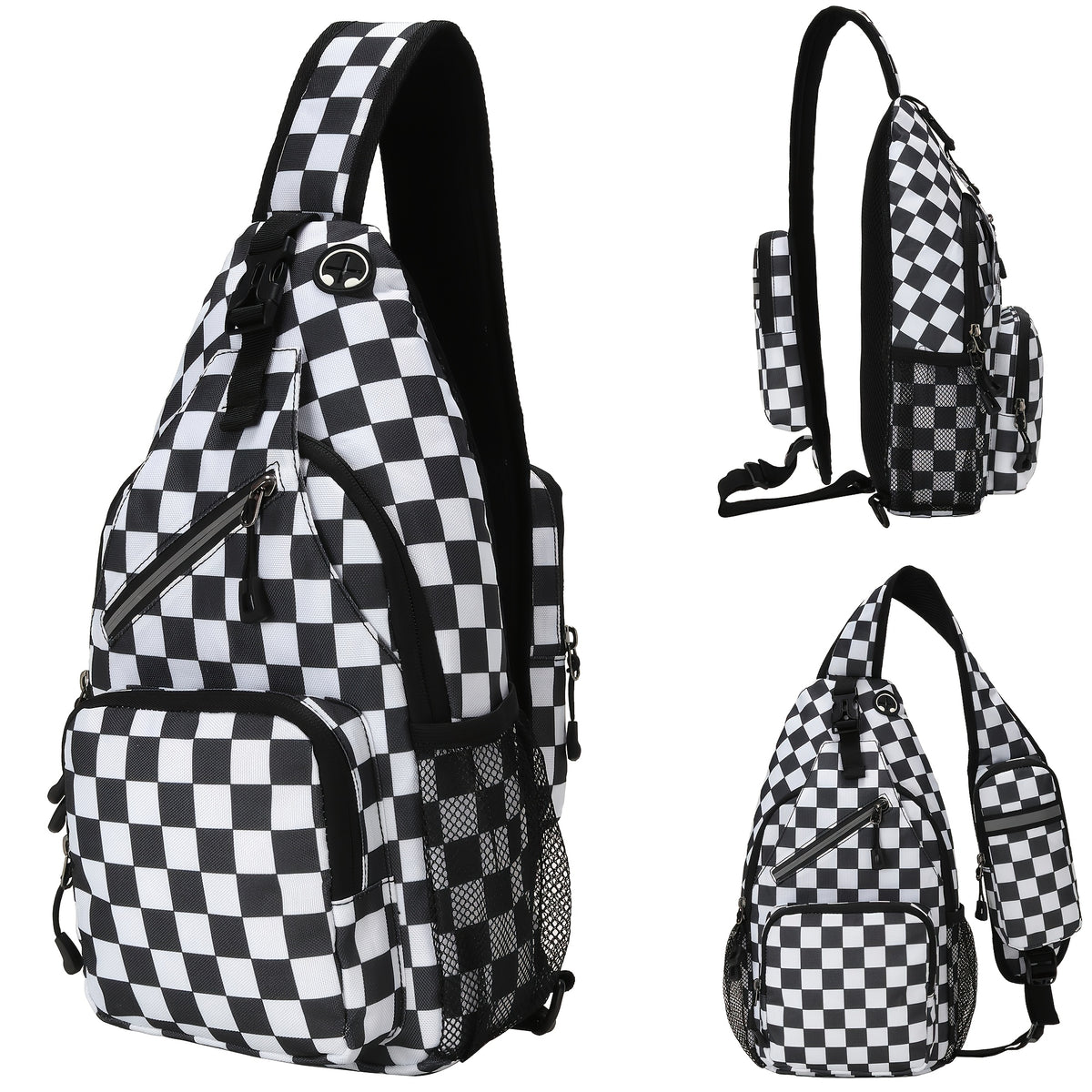 1pc Crossbody Sling Bag for Men And Women with Adjustable Shoulder Strap Shoulder Backpack Chest Bag Travel Hiking Daypacks, Christmas Gift