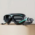 Large Frame Quality Swimming Goggles – Anti-fog and Waterproof, with High-definition Clarity and an Adjustable Silicone Strap. PC Lenses Are Suitable for Outdoor Swimming and Water Sports. Swimming Accessories, Comfortable Fit, High-performance
