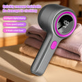 [USB-C Lint Remover] The 2025 Upgraded Portable Multifunctional Lint Remover Features USB-C Fast Charging, an Electric Fabric Shaver, And a Powerful Motor with an LED Smart Digital Display. It'S Suitable for Clothing, Bedding, Carpets, And Sofas