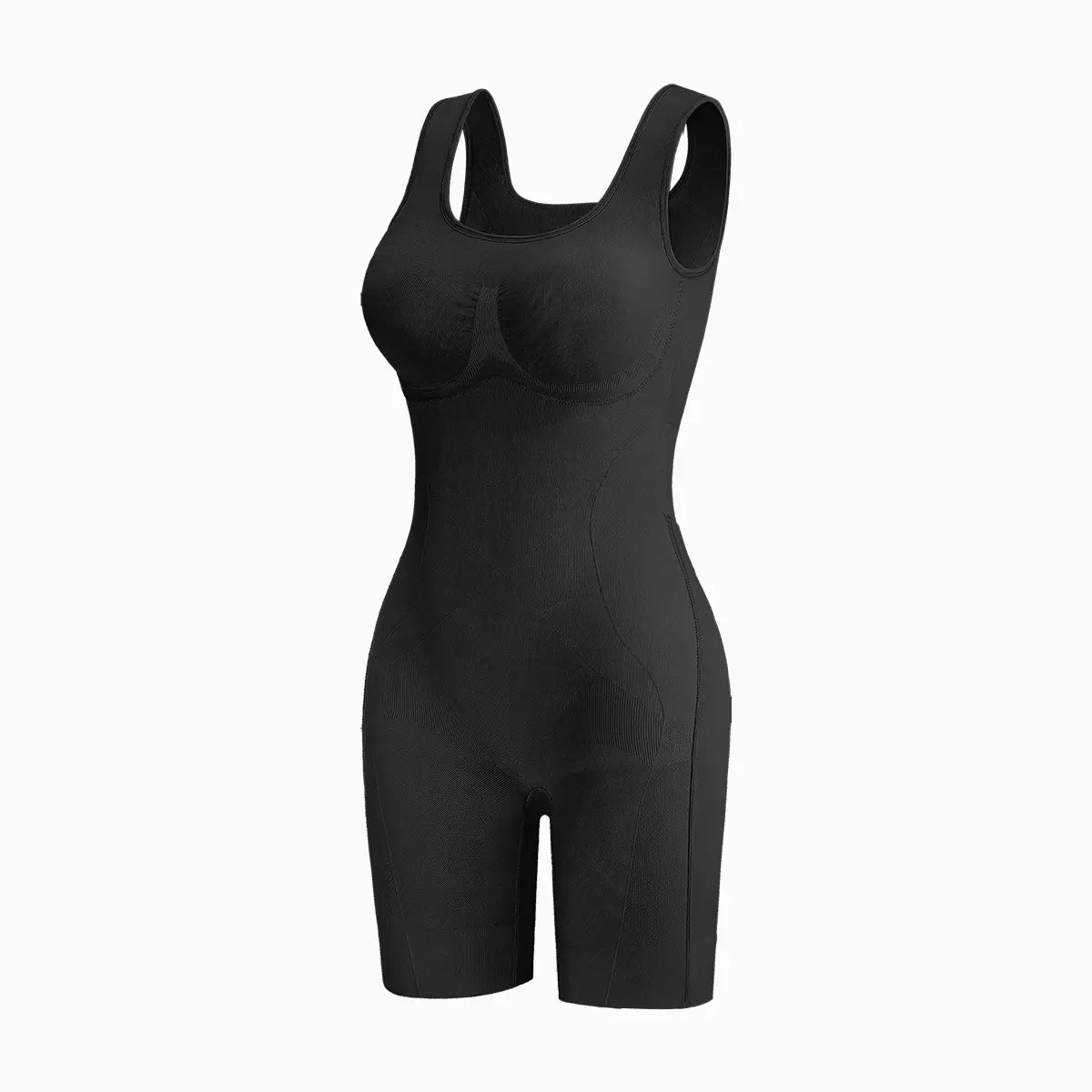 (KakaPeople Easy-Off Bodysuit) Tummy Control Butt Lifter Faja Bodysuit, Back Support Scrunch Back Open Design, Postpartum Recovery Full Body Shaper with Cotton Gusset, Colombian Fajas Everyday Wear for Women