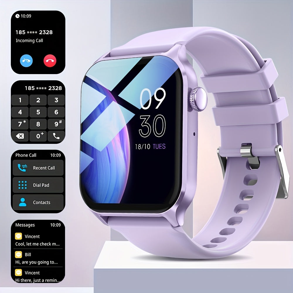 1pc Smart Watches for Women, 1.83'' Outdoor Digital Fitness Watch with Multi-Function for Fitness, Daily Use, Compatible with IOS & Android, Valentine's Day Gifts