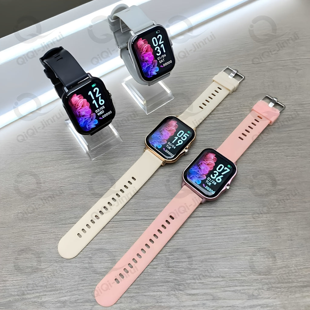 New Fashion Smart Watch, HD Display Unisex, Supports Wireless Call Alerts, Multifunctional Sports Fitness Watch, Multiple Sports Modes, Music-Compatible Sports Watch, Compatible with Android and iPhone, Ideal Gift for Everyone