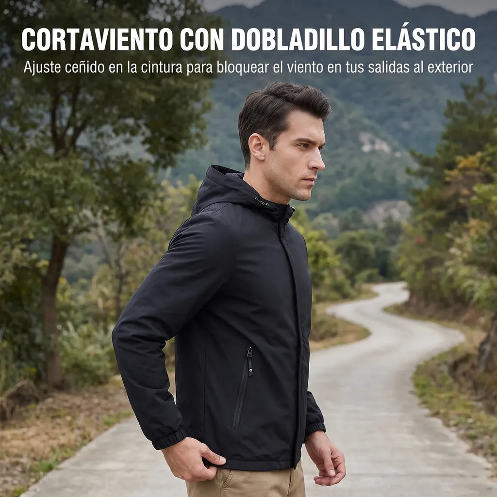 Chaqueta Fina A Prueba De Viento Casual Para Hombre Tactica