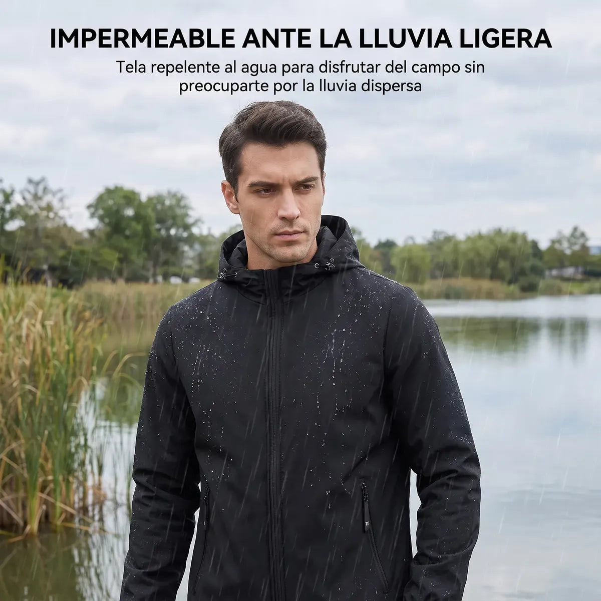 Chaqueta Fina A Prueba De Viento Casual Para Hombre Tactica