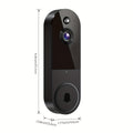 1080P Video Doorbell Camera, Intelligent Body Detection, Cloud Storage, Real-time View, Two-way Audio, Infrared Night Vision, Battery Powered, Monitoring