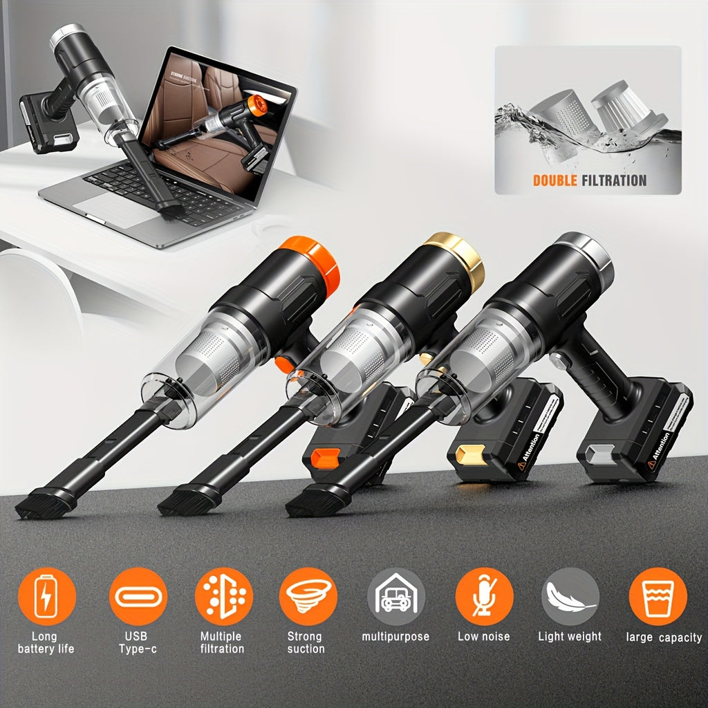 Car Vacuum Cleaner: Strong Suction, Wireless, Convenient Dust Collector, Gap Vacuum – Suitable For Cars, RV, Kitchen, Floor, Home And Other Cleaning Equipment, Car And Household Cleaning Supplies, Cool Automotive Supplies