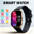 New Fashion Smart Watch, HD Display Unisex, Supports Wireless Call Alerts, Multifunctional Sports Fitness Watch, Multiple Sports Modes, Music-Compatible Sports Watch, Compatible with Android and iPhone, Ideal Gift for Everyone